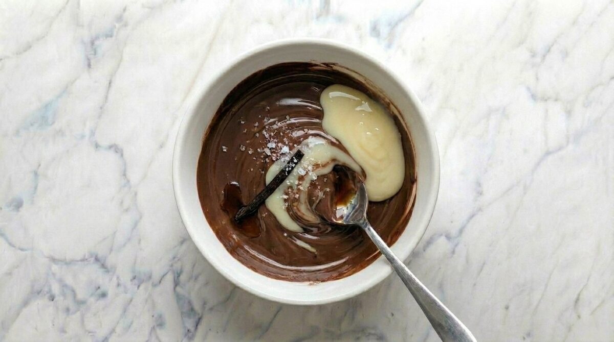 Fudge de chocolate casero. Postre fácil y listo en pocos pasos