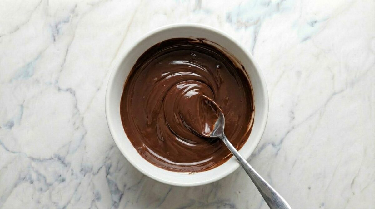 Fudge de chocolate casero. Postre fácil y listo en pocos pasos
