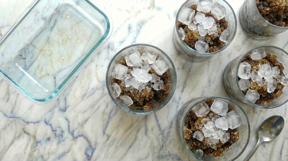 Café granizado casero. Receta fácil, refrescante y perfecta para el verano