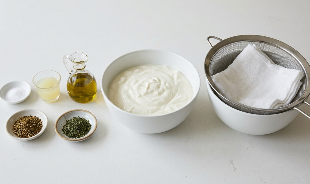 Labneh casero, cremoso, fresco y con ese punto adictivo que pide pan
