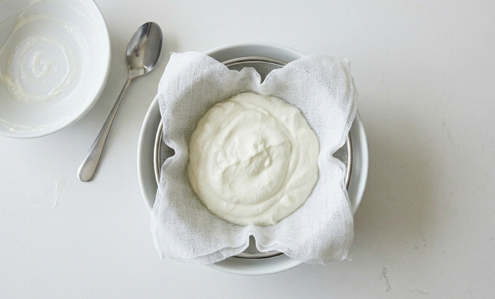 Labneh casero, cremoso, fresco y con ese punto adictivo que pide pan