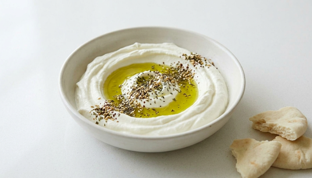 Labneh casero, cremoso, fresco y con ese punto adictivo que pide pan