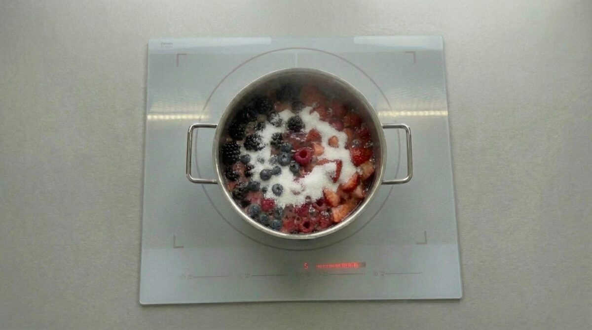 Mermelada de frutas del bosque casera. Receta fácil, aromática y perfecta para todo