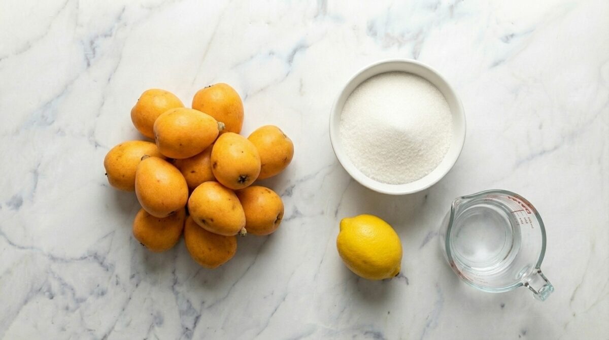 Mermelada de nísperos casera. Receta fácil, aromática y con el punto justo de dulzor
