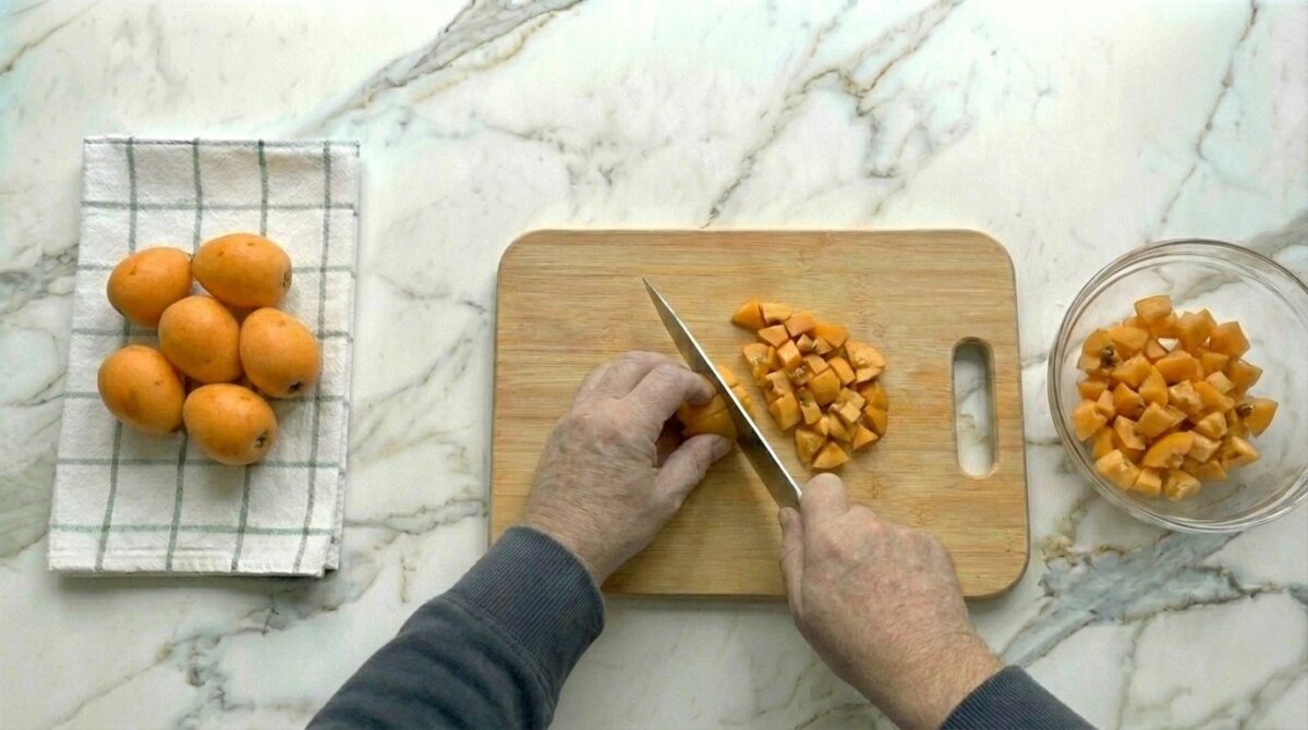 Mermelada de nísperos casera. Receta fácil, aromática y con el punto justo de dulzor