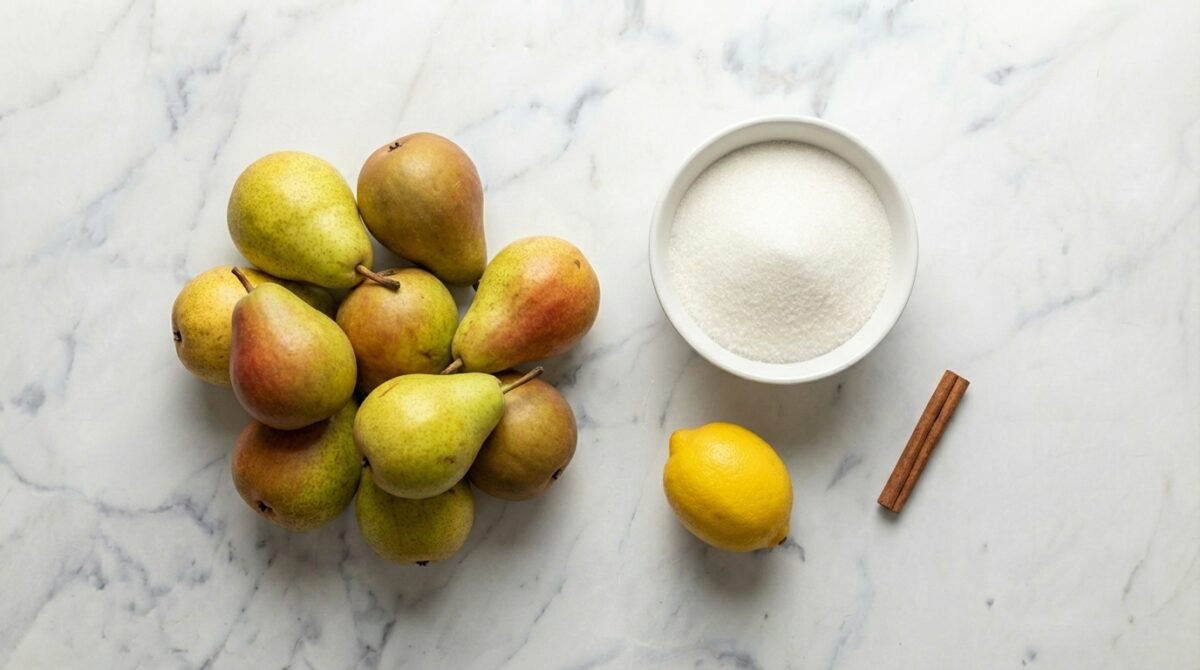 Mermelada de pera casera. Receta fácil, suave y perfecta para todo