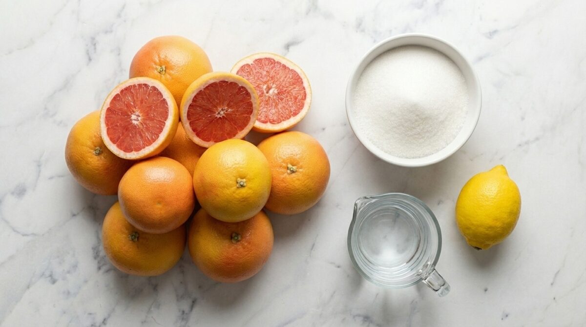 Mermelada de pomelo casera: receta fácil, equilibrada y con el punto justo de amargor