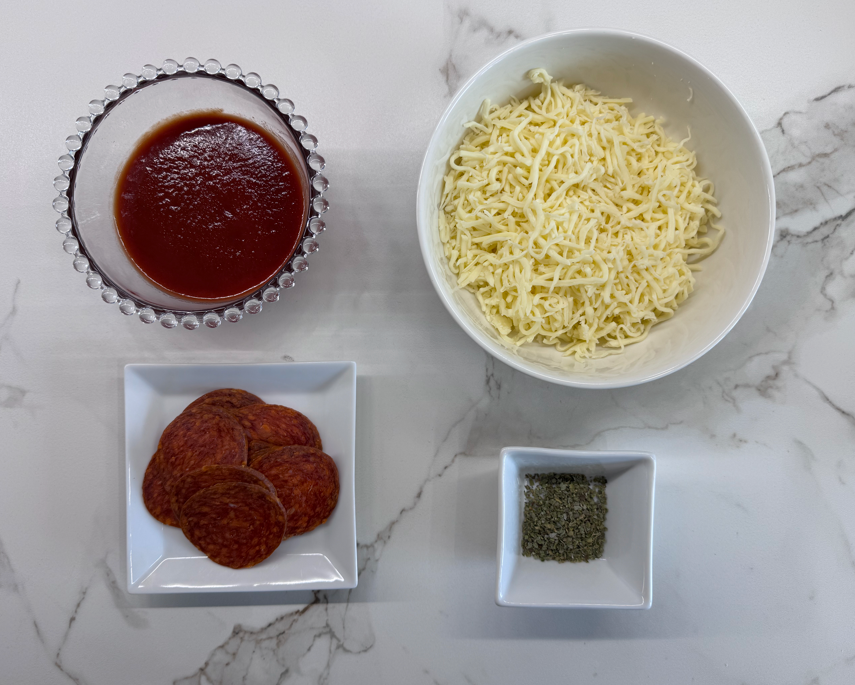 Pizza pepperoni con masa fina. La de toda la vida