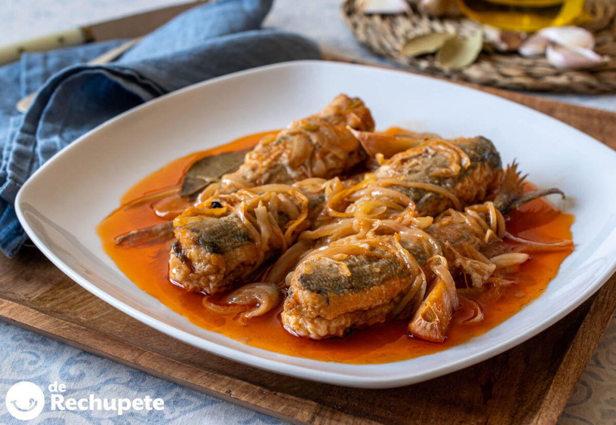 Jureles en escabeche caseros. Receta tradicional fácil y llena de sabor