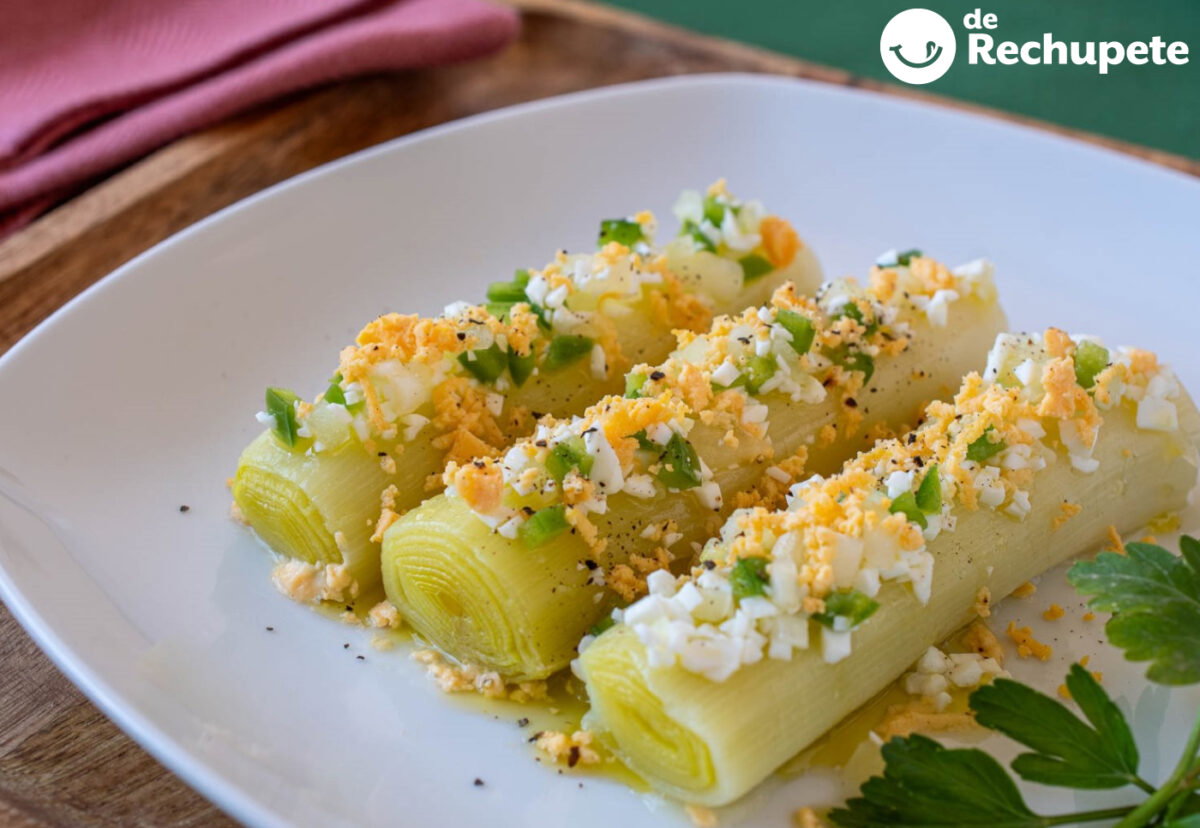 Cómo cocer puerros para vinagreta: tiempo, trucos y receta paso a paso