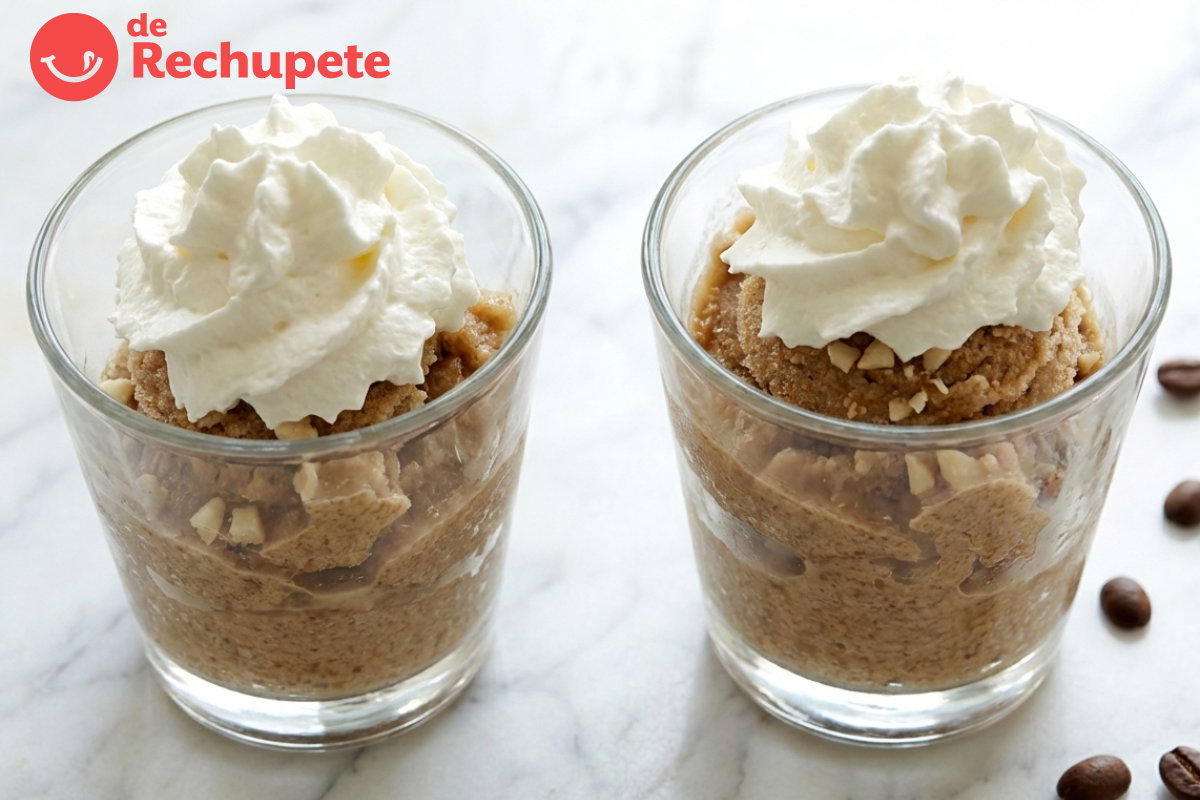 Sorbete de café casero. Receta fácil, cremosa y refrescante paso a paso