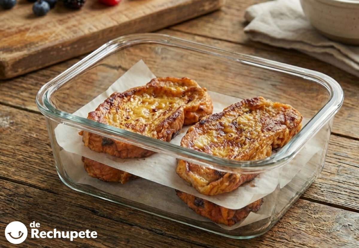 Cómo conservar las torrijas y mantenerlas jugosas como recién hechas durante días