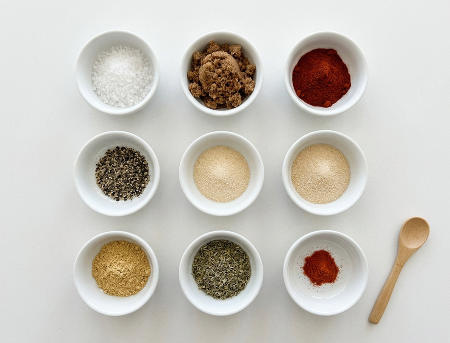 Qué es el rub. Tipos de rub para carnes y pescados