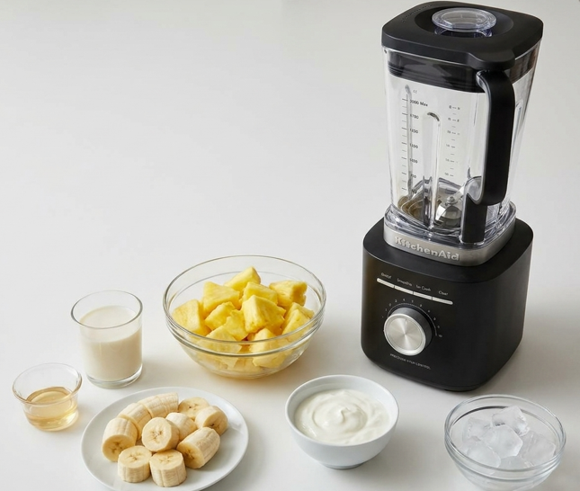 Smoothie de piña casero. Receta refrescante, fácil y llena de sabor