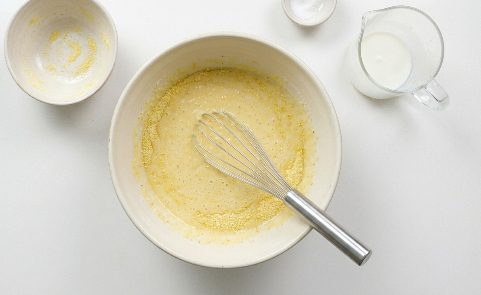Sopa paraguaya, doradita por fuera y jugosa por dentro