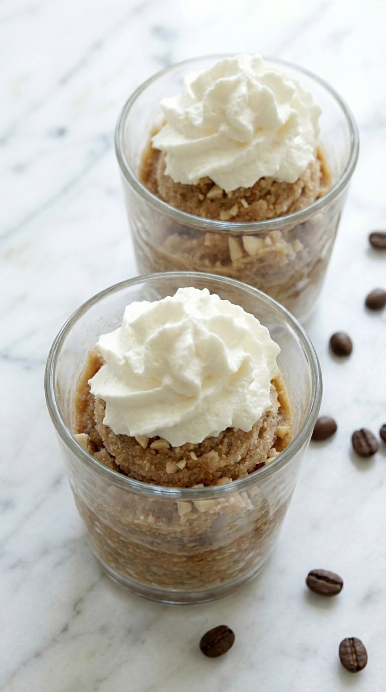 Sorbete de café casero. Receta fácil, cremosa y refrescante paso a paso