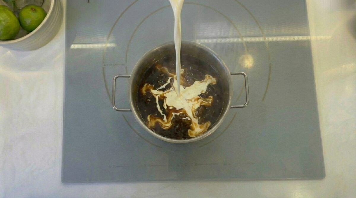 Sorbete de café casero. Receta fácil, cremosa y refrescante paso a paso