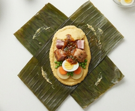 Tamal valluno, un tamal colombiano con más mordida y un guiso que manda