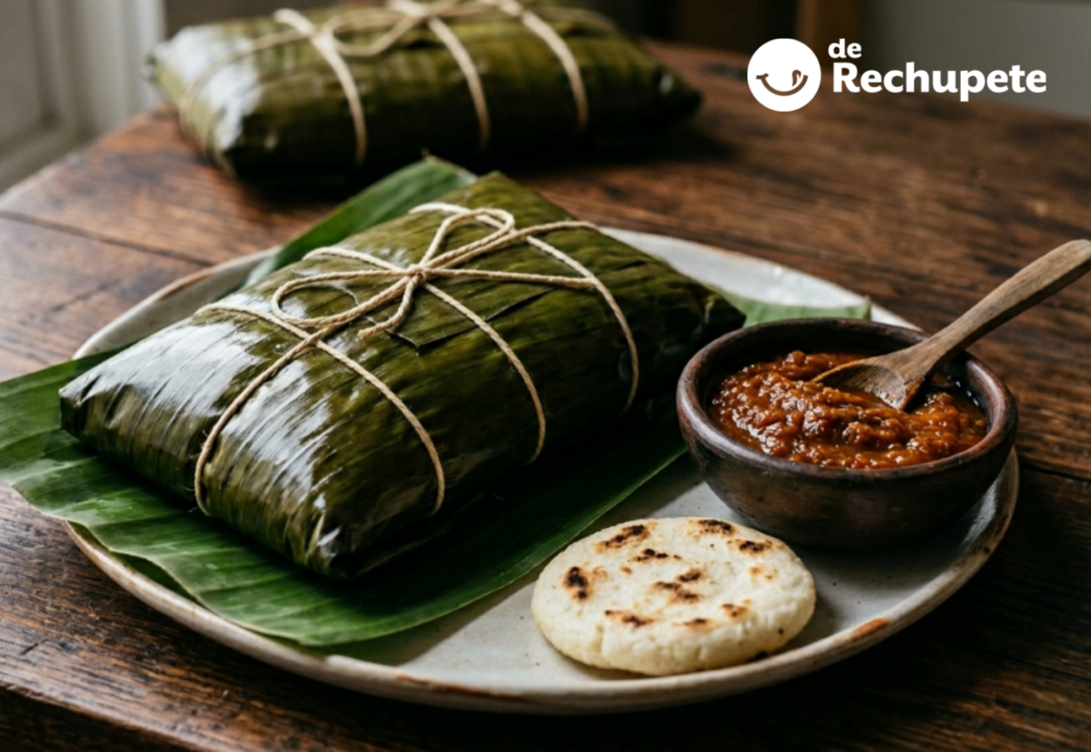 Tamal valluno, un tamal colombiano con más mordida y un guiso que manda