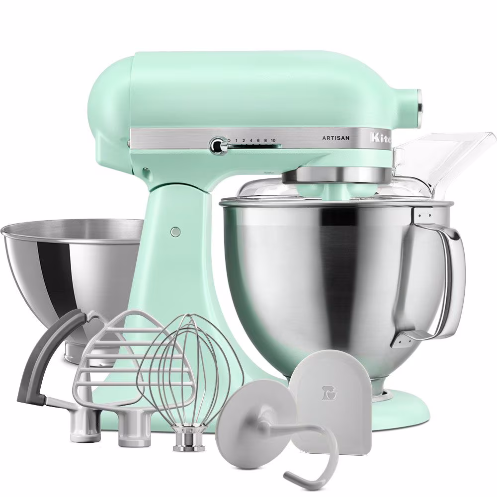 KitchenAid Artisan Spearmint: El robot de cocina verde menta que convierte la encimera en protagonista