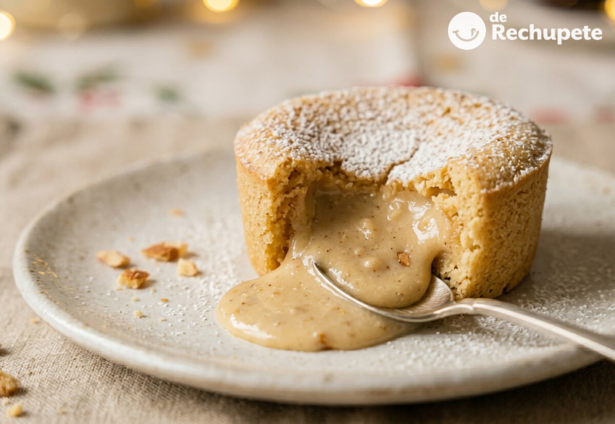 Coulant de turrón de Jijona. Un bocado que sorprende