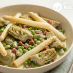 Menestra de verduras a la Navarra. Receta de primavera para disfrutar de la huerta