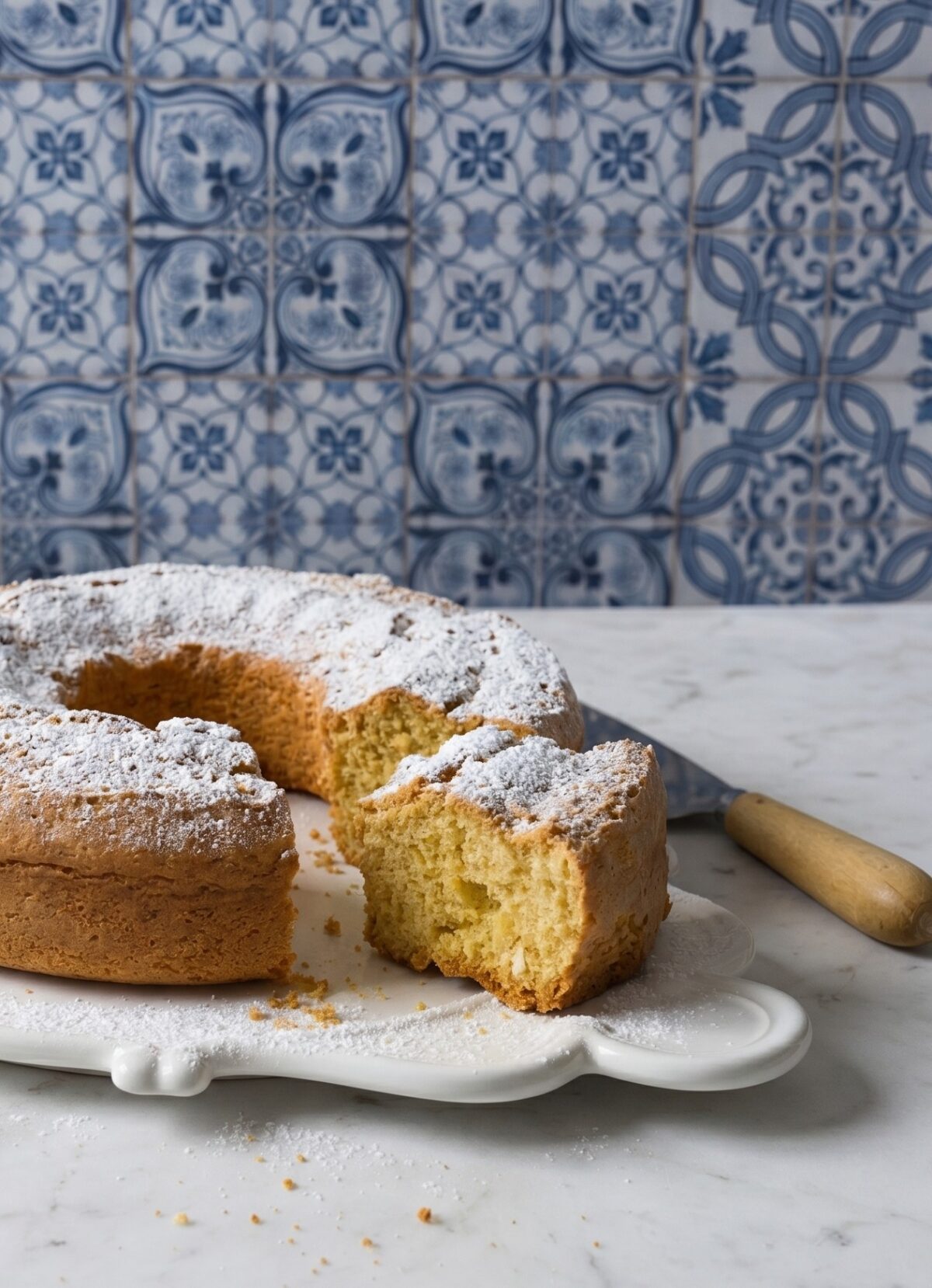 Roscón gallego tradicional: el bizcocho alto y sencillo que se prepara con 3 ingredientes