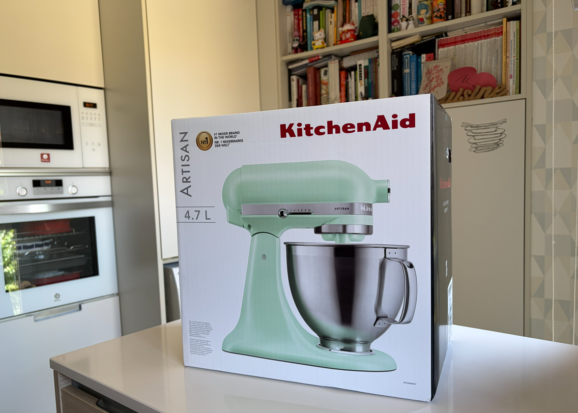 KitchenAid Artisan Spearmint: El robot de cocina verde menta que convierte la encimera en protagonista