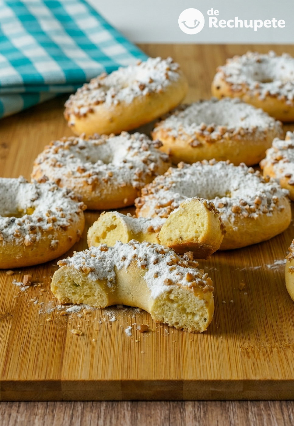 Rosquillas francesas de San Isidro, receta madrileña con almendra