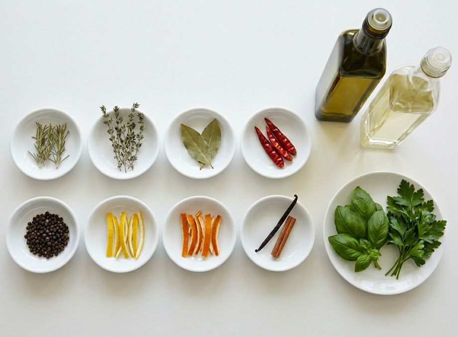 Cómo aromatizar aceite en casa y preparar aceites aromatizados sin meter la pata