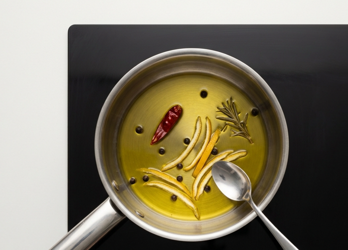Cómo aromatizar aceite en casa y preparar aceites aromatizados sin meter la pata