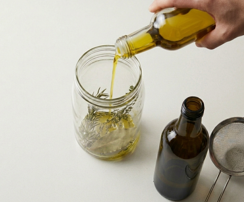 Cómo aromatizar aceite en casa y preparar aceites aromatizados sin meter la pata