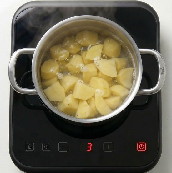 Borraja con patatas, la receta navarra más sencilla y de temporada