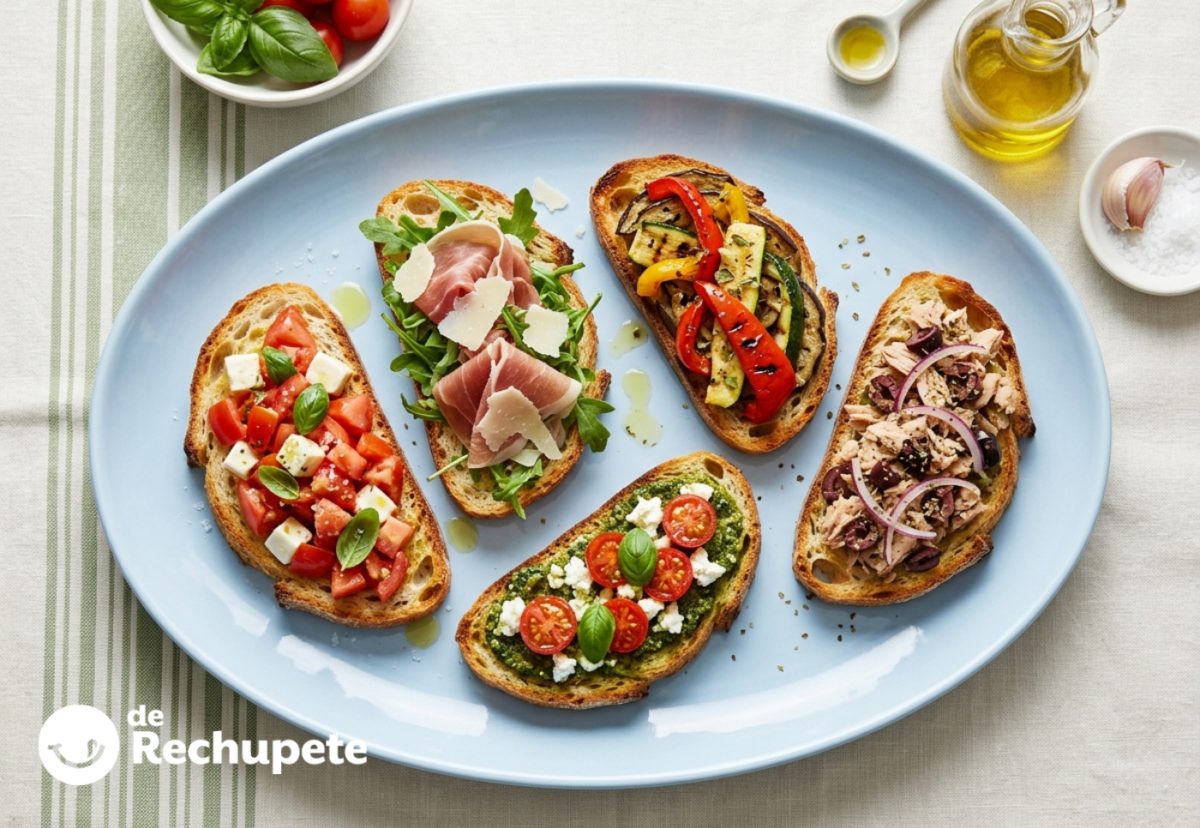 Bruschetta italiana. ¿Qué es?  ideas para triunfar en casa con ella