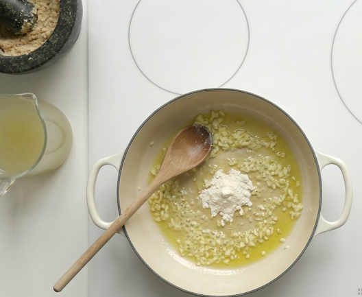 Cardo a la navarra con salsa de almendras, una receta sencilla de invierno