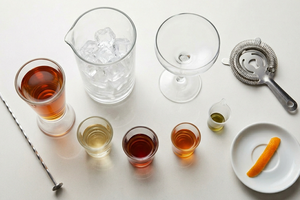 Bombay No. 2, un cóctel clásico con brandy, vermut y un punto anisado que pide beberse despacio