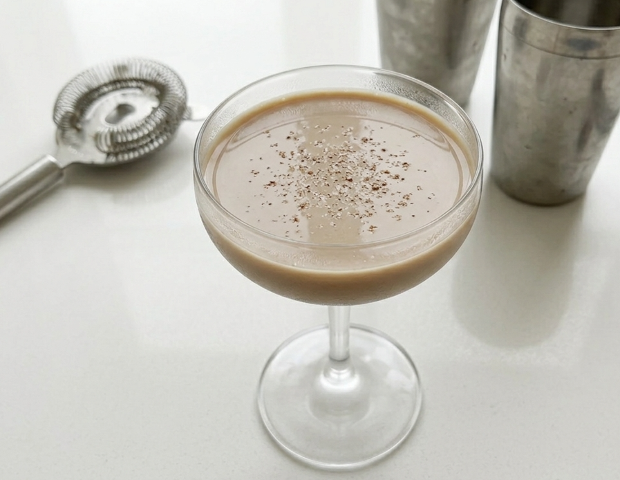 Brandy Alexander, una copa cremosa de sobremesa que sigue teniendo muchísimo estilo