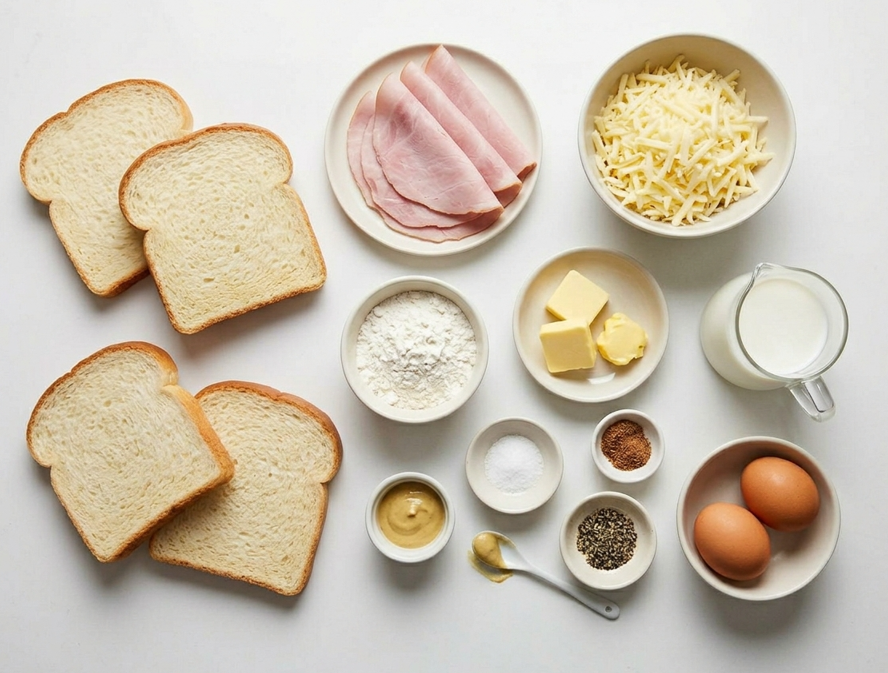 Croque madame, el sándwich francés que se sirve con huevo y pide servilleta