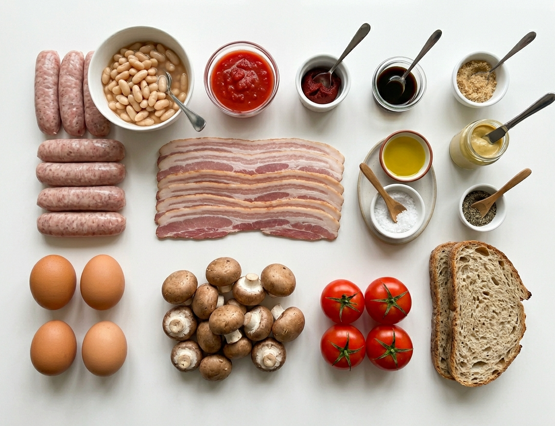 Desayuno inglés o English breakfast, el clásico full English para montarse un brunch potente en casa