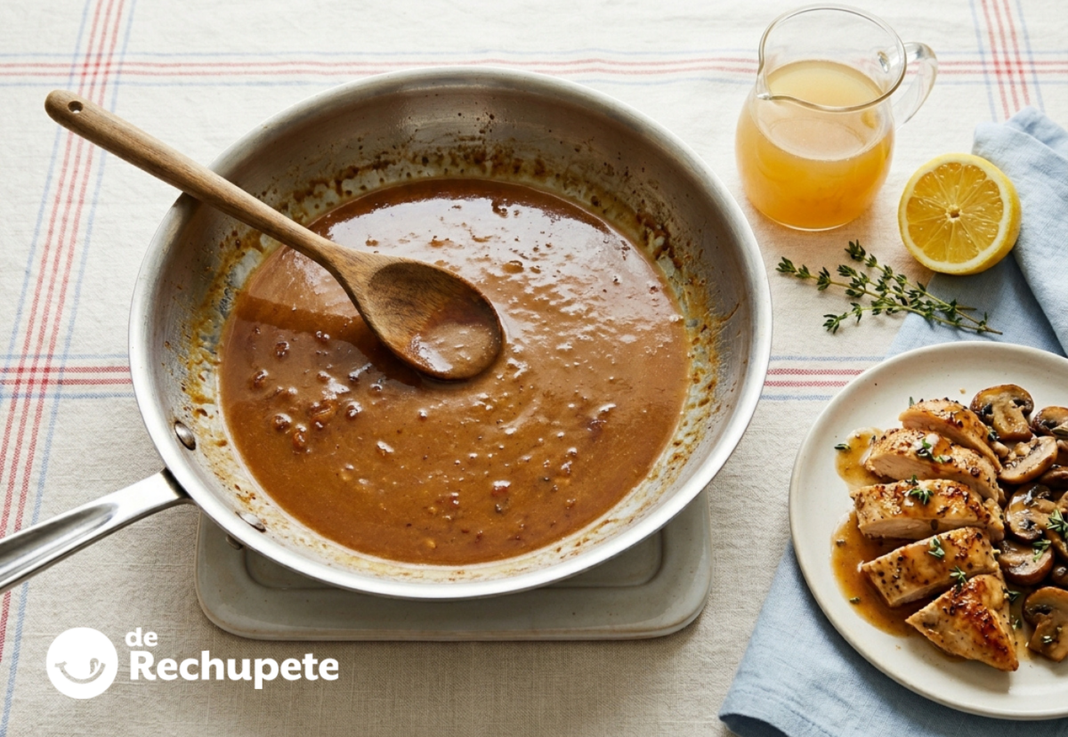 Cómo usar la técnica del desglasado para hacer salsas con más sabor