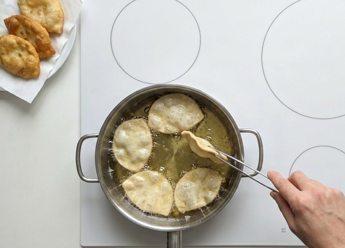 Engañamaridos de Huelva, un dulce frito crujiente para preparar en un momento