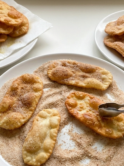 Engañamaridos de Huelva, un dulce frito crujiente para preparar en un momento