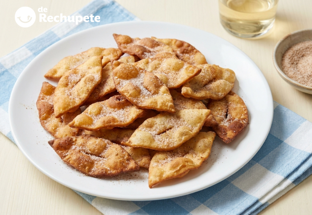 Engañamaridos de Huelva, un dulce frito crujiente para preparar en un momento