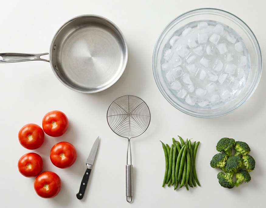 Qué es escaldar: la técnica de cocina que mejora verduras, frutas y hortalizas