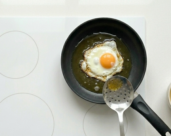 Huevos fritos con farinato, un plato sencillo con sabor a Salamanca