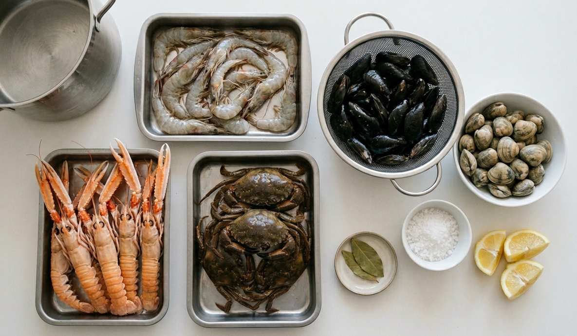 Cómo hacer una mariscada perfecta en casa sin pasarte con la cocción