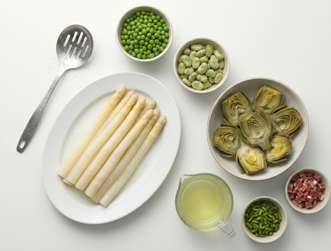 Menestra de verduras a la navarra, una receta de primavera con mucha huerta