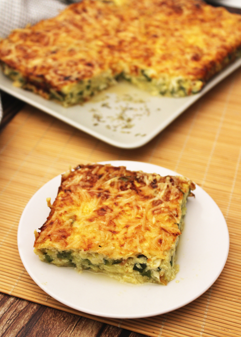 Pastel de calabacín, jamón y queso al horno: receta fácil, jugosa y perfecta para cualquier día