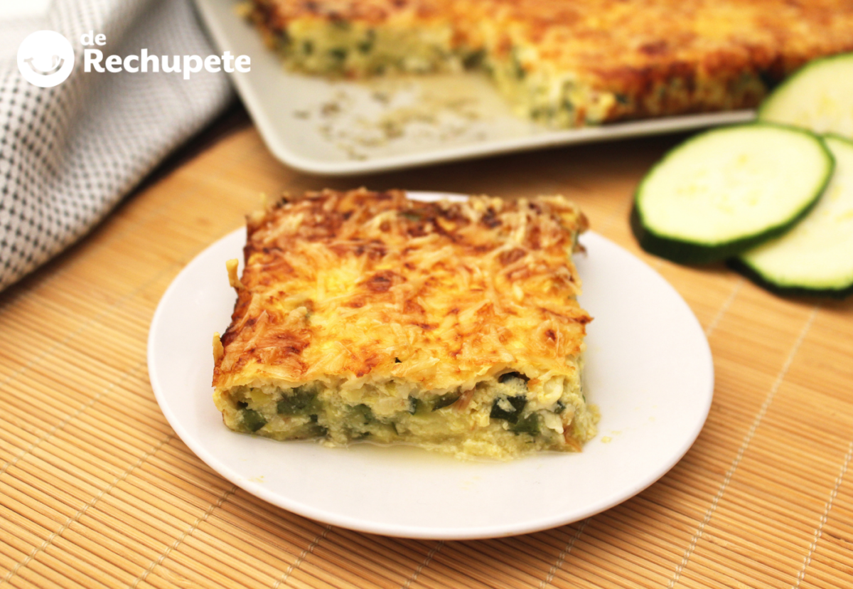 Pastel de calabacín, jamón y queso al horno: receta fácil, jugosa y perfecta para cualquier día