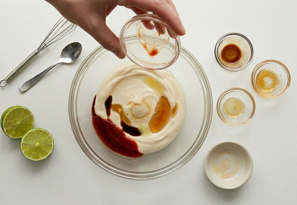 La spicy mayo que querrás ponerle a todo: cremosa, picante y lista en cinco minutos